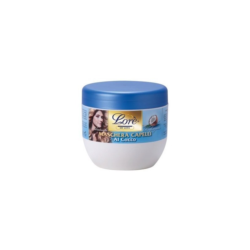 LORE' MASCHERA CAPELLI COCCO 500 ML