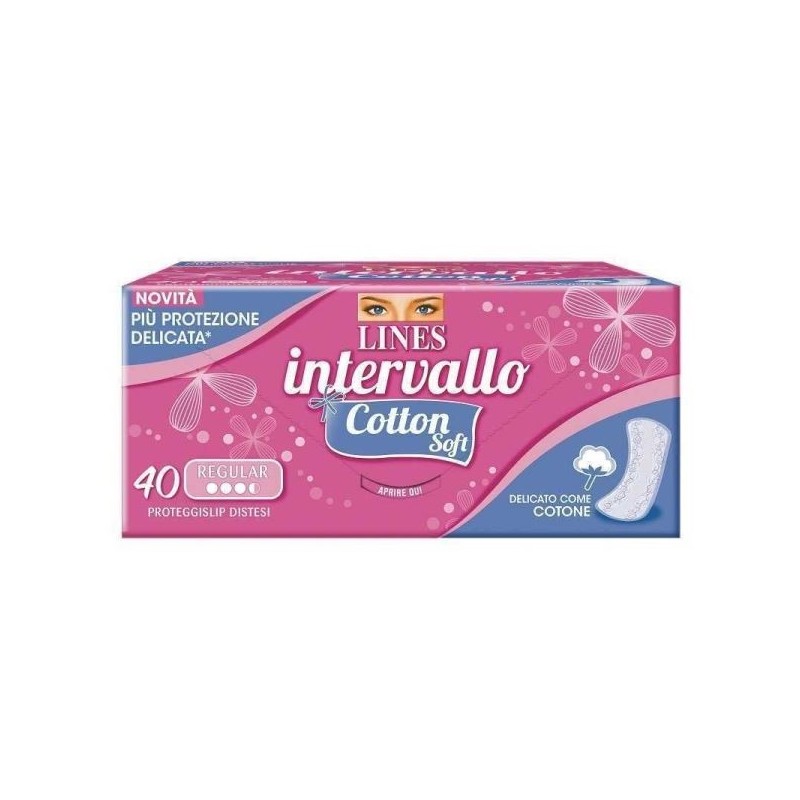 LINES INTERVALLO COTTON SOFT DISTESI 40 PZ