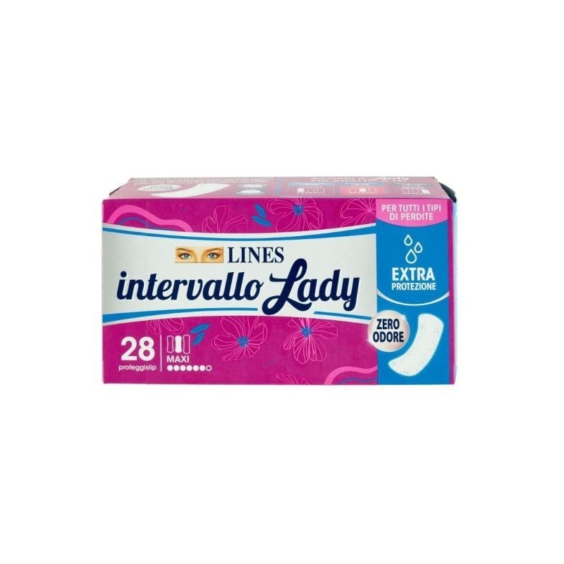 LINES INTERVALLO LADY MAXI 28 PZ