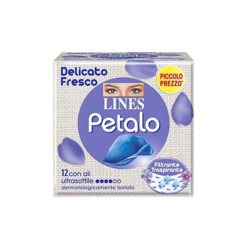 LINES PETALO BLU CON ALI 12 PZ
