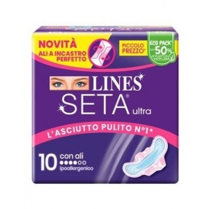 LINES SETA ULTRA CON ALI 10 PZ