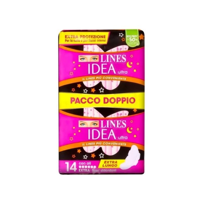 LINES SETA ULTRA FLUSSI ABBONDANTI 14 PZ