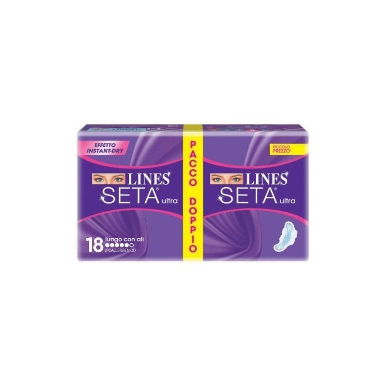 LINES SETA ULTRA LUNGO C/ALI 18 PZ