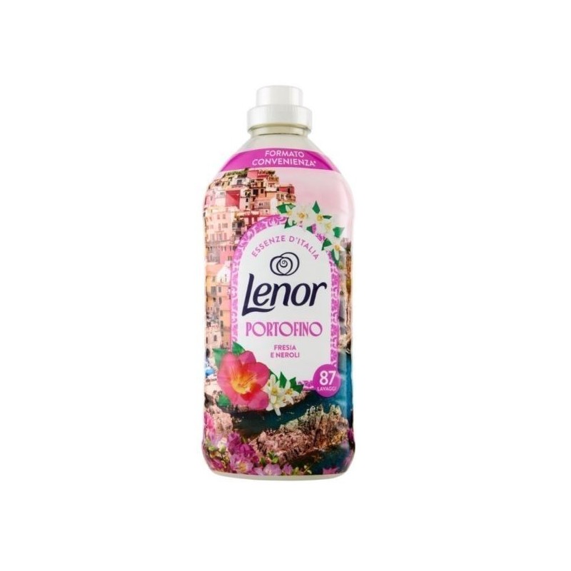 LENOR AMMORBIDENTE 87 LAV. PORTOFINO FRESIA/NER. 1827ML