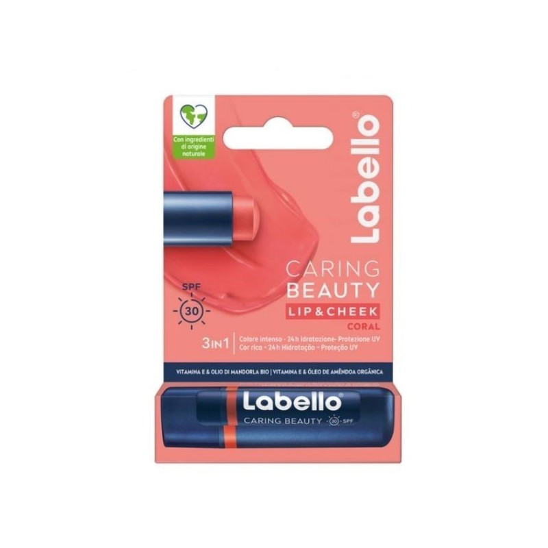 LABELLO CARING BEAUTY CORAL 4,8 GR
