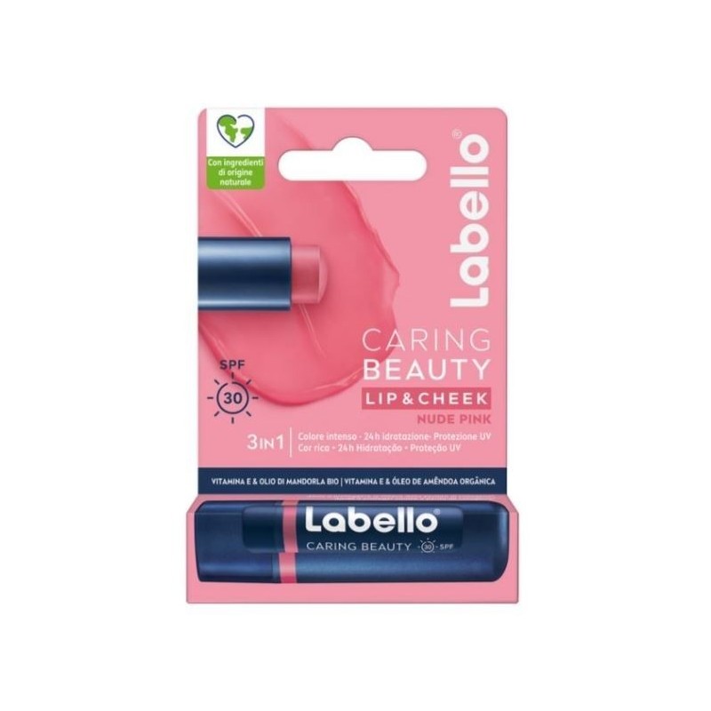 LABELLO CARING NUDE PINK 4,8 GR