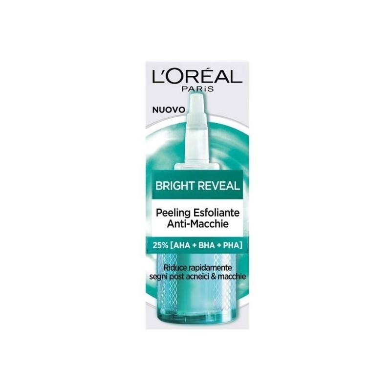 L'OREAL BRIGHT REVEAL PEELING ESFOLIANTE ANTI MACCHIE 25ML