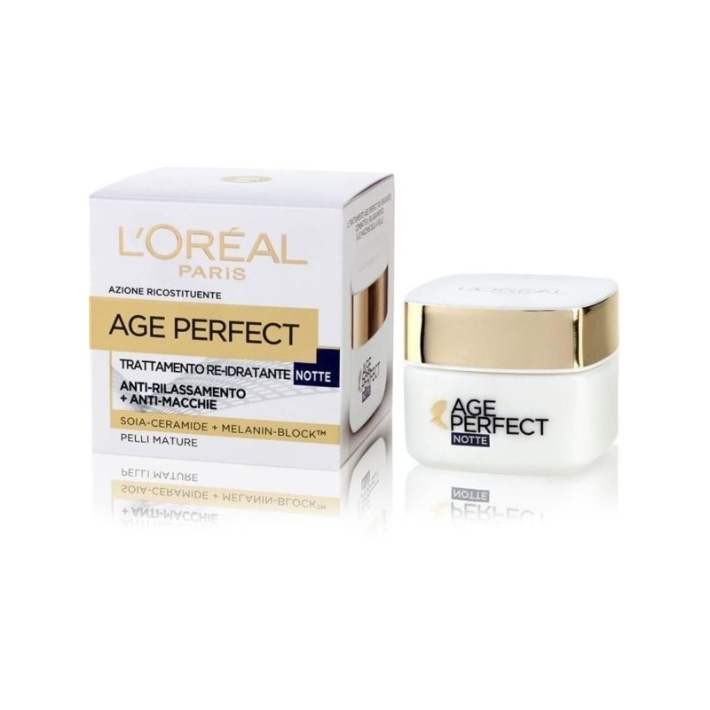 L'OREAL CREMA NOTTE AGE PERFECT PELLI MATURE 50ML