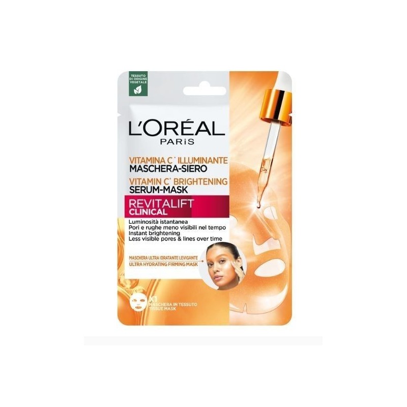 L'OREAL REVITALIFT CLINICAL MASCHERA SIERO ILLUMINANTE VIT. C 30ML