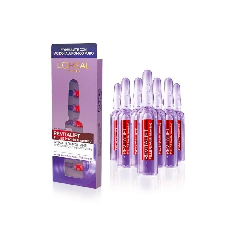 L'OREAL REVITALIFT FILLER+A.IALURONICO AMPOLLE 7PZ