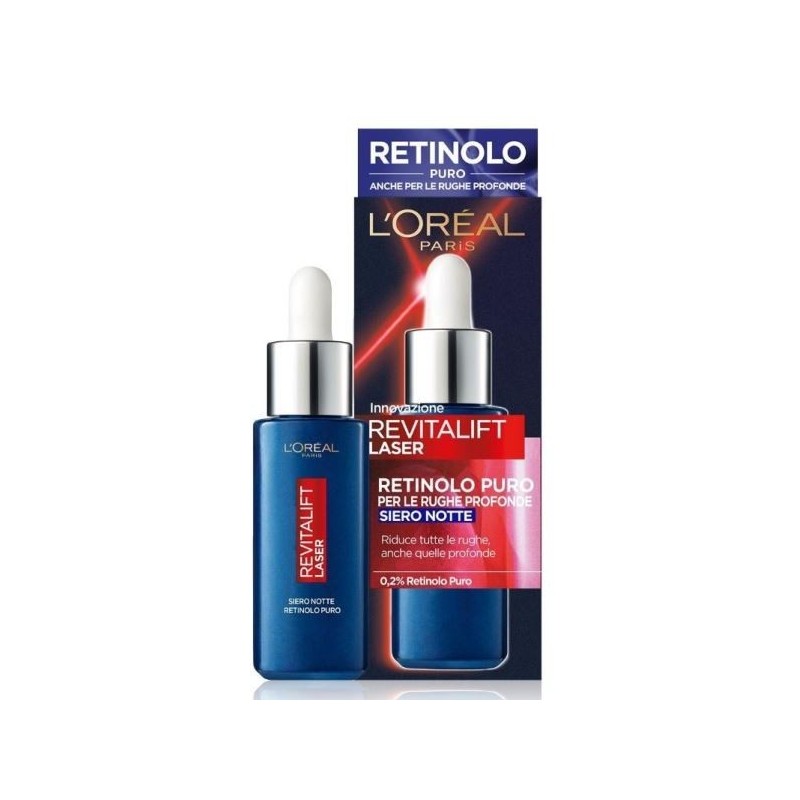L'OREAL REVITALIFT LASER X3 SIERO NOTTE C/RETINOLO 30ML