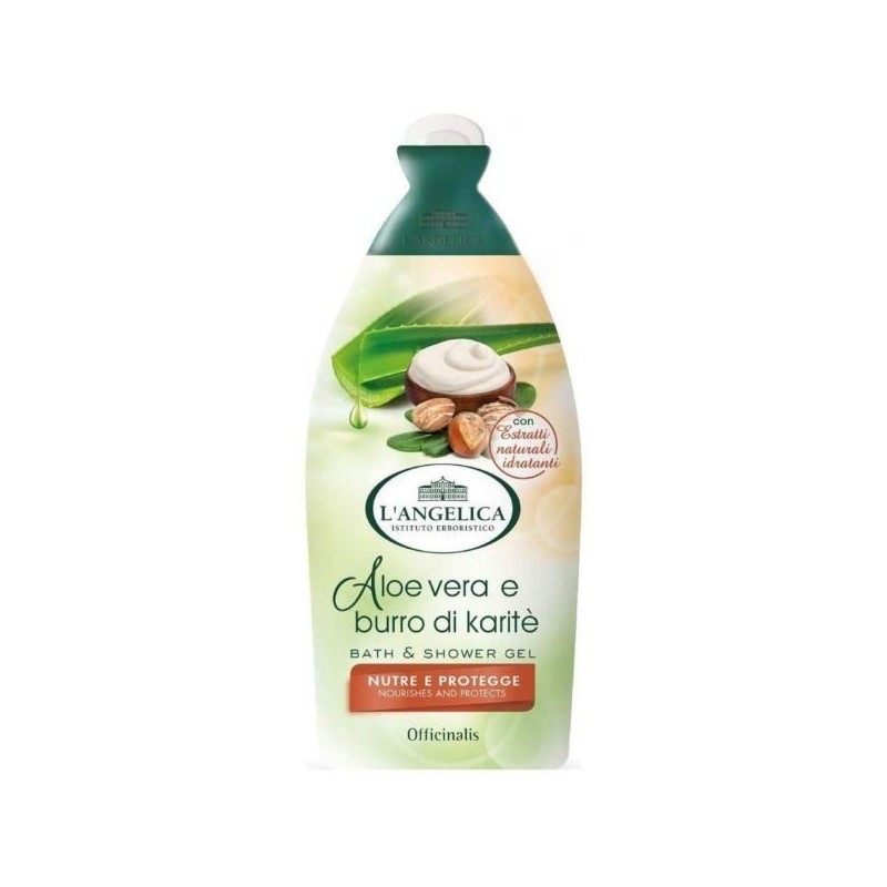 L'ANGELICA BAGNO ALOE & BURRO DI KARITE' 500 ML