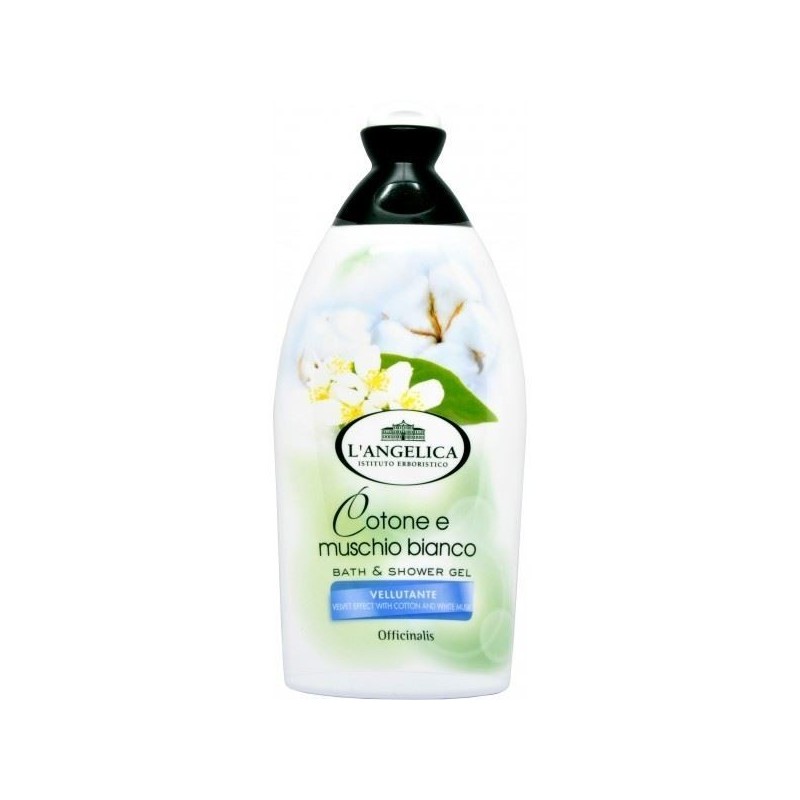 L'ANGELICA BAGNO COTONE & MUSCHIO BIANCO 500 ML