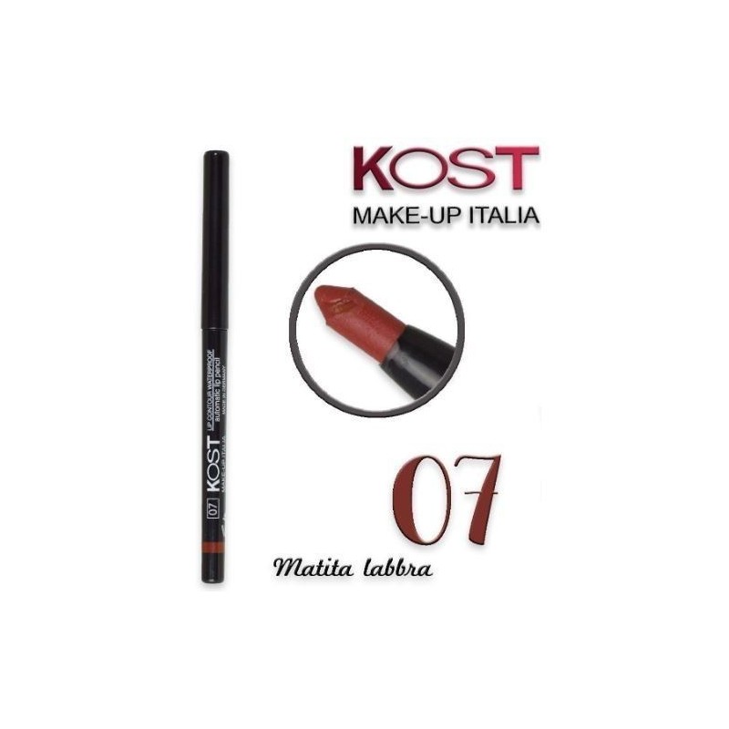 KOST MATITA LABBRA AUTOMATICA LIP CONTOUR WPROOF 07