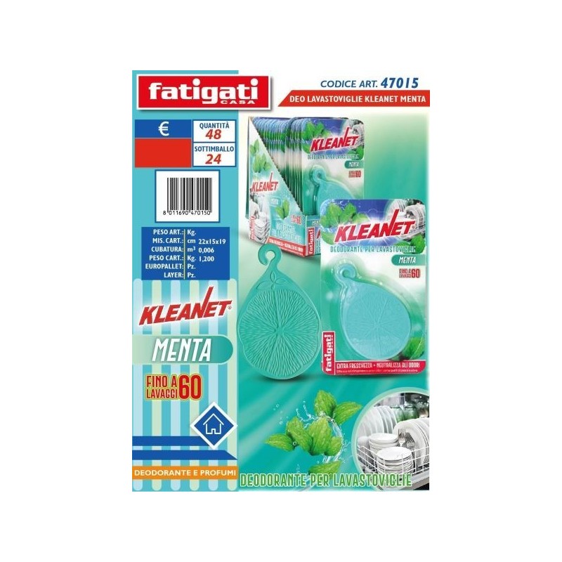 KLEANET DEO LAVASTOVIGLIE MENTA
