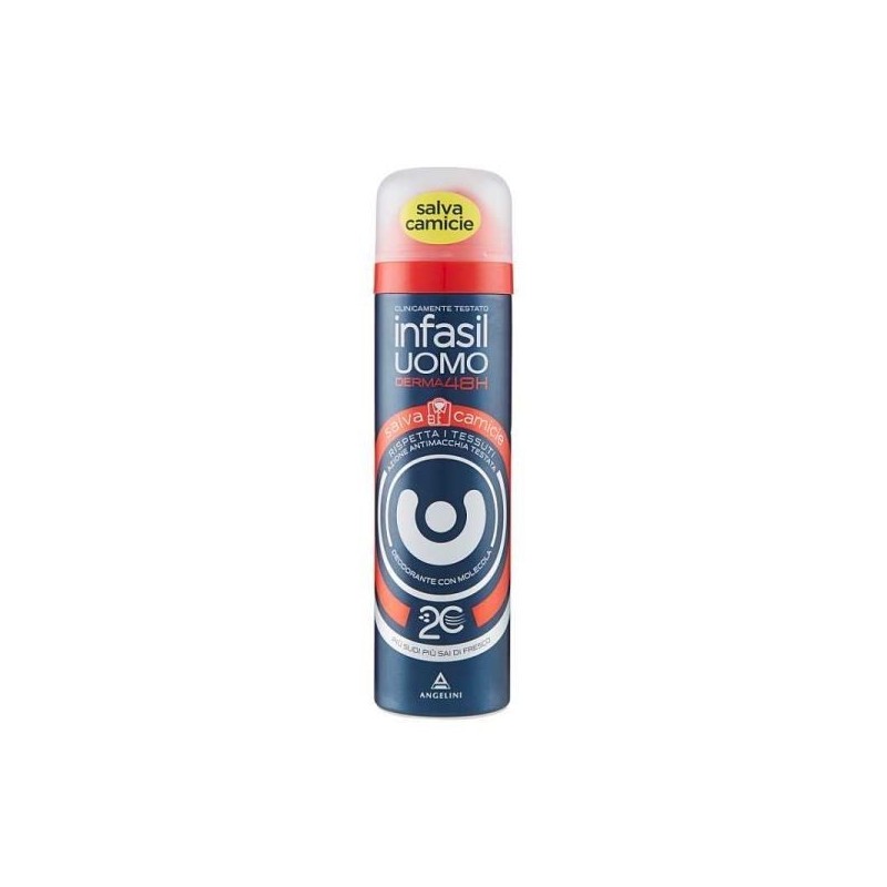 INFASIL DEO SPRAY 2C UOMO SALVA CAMICIE 150 ML