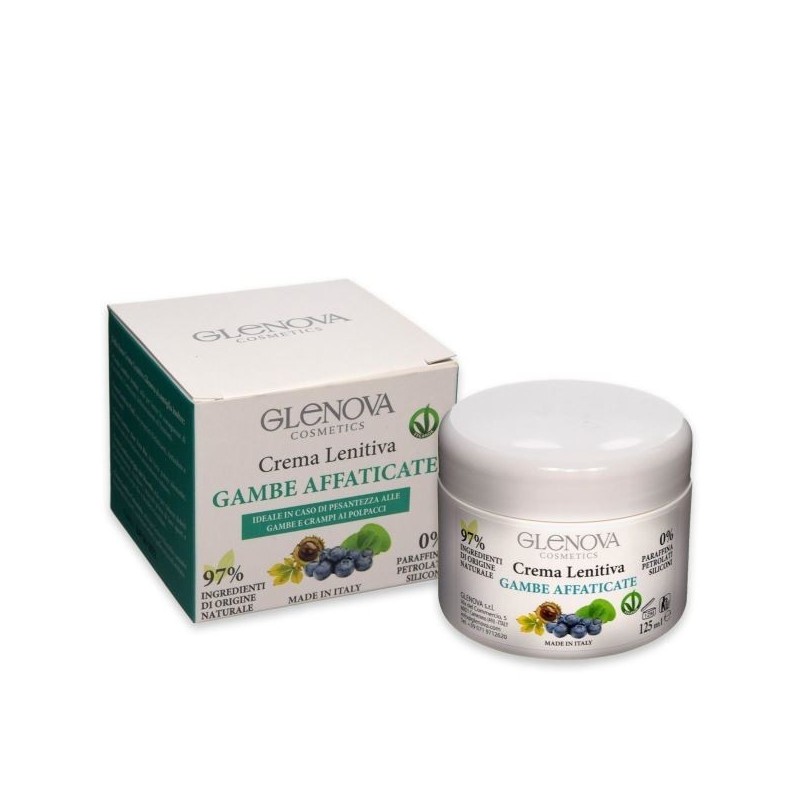GLENOVA CREMA LENITIVA GAMBE AFFATICATE 125 ML