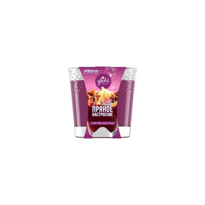 GLADE CANDELA PROF. MERLO'/FRUTTI BOSCO 129GR IMP.