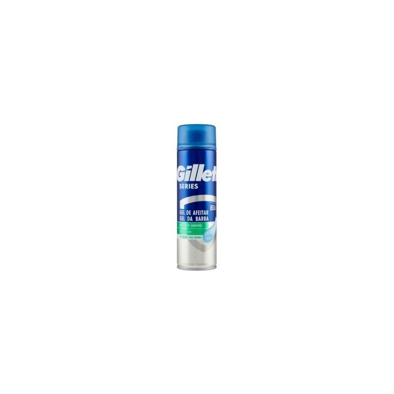 GILLETTE SERIES GEL BARBA LENITIVO SENSIBILI ALOE 200ML