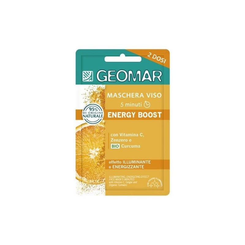 GEOMAR MASCHERA VISO ENERGY BOOST 2X7,5 ML