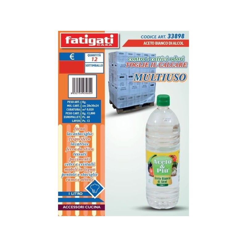 ACETO & PIU'ACETO BIANCO DI ALCOL 1 LT