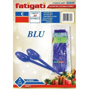 AUCHAN PAIF CUCCHIAI BLU...