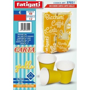 BICCHIERI CARTA CAFFE'...