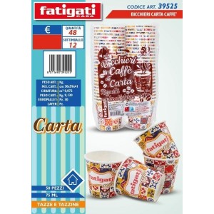BICCHIERI CARTA CAFFE'...