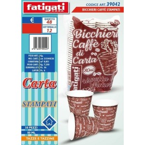 BICCHIERI CARTA CAFFE'...