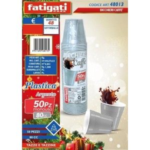 BICCHIERI PLASTICA CAFFE'...