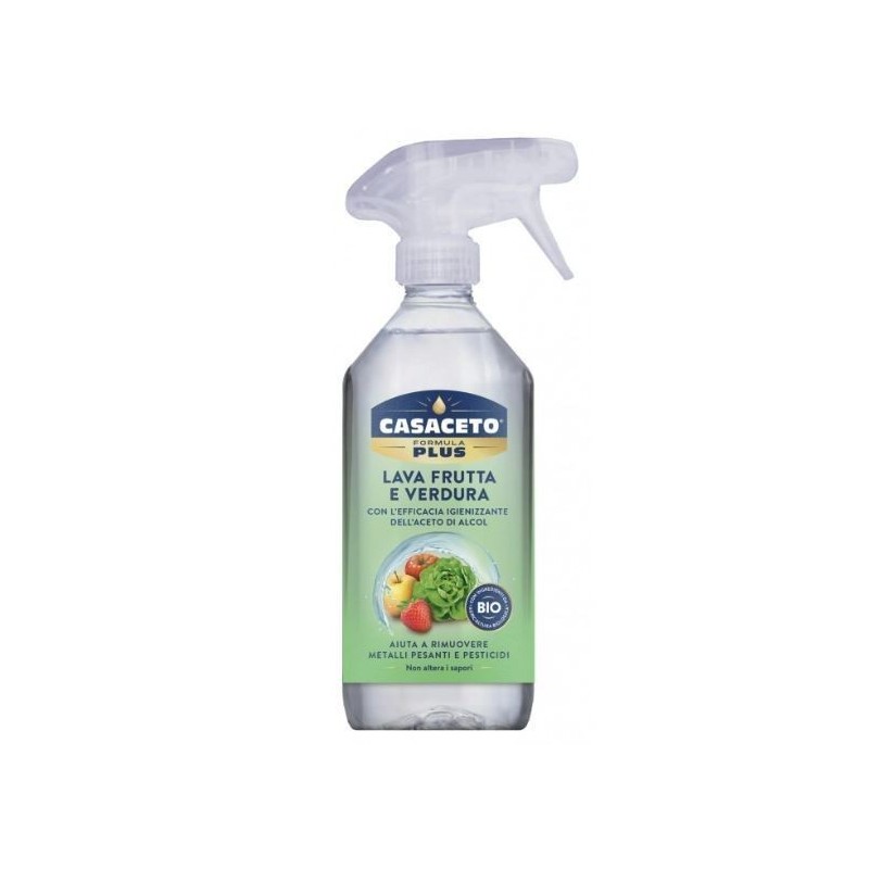 CASACETO LAVA FRUTTA E VERDURA IGIENIZ. SPRAY 500 ML