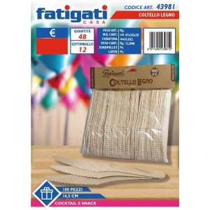 COLTELLO LEGNO 6,5 CM 100 PZ