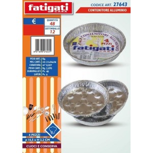 CONTENITORE ALLUMINIO 4 PZ...