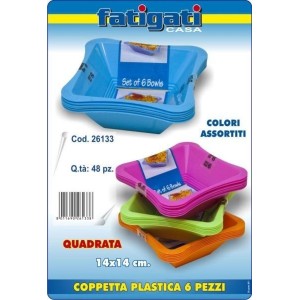COPPETTA PLASTICA QUADRATA...