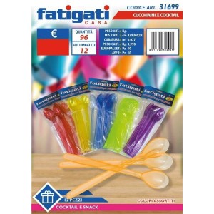 CUCCHIAINI PER COCKTAIL 12...