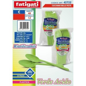CUCCHIAIO PS RIUT. VERDE...