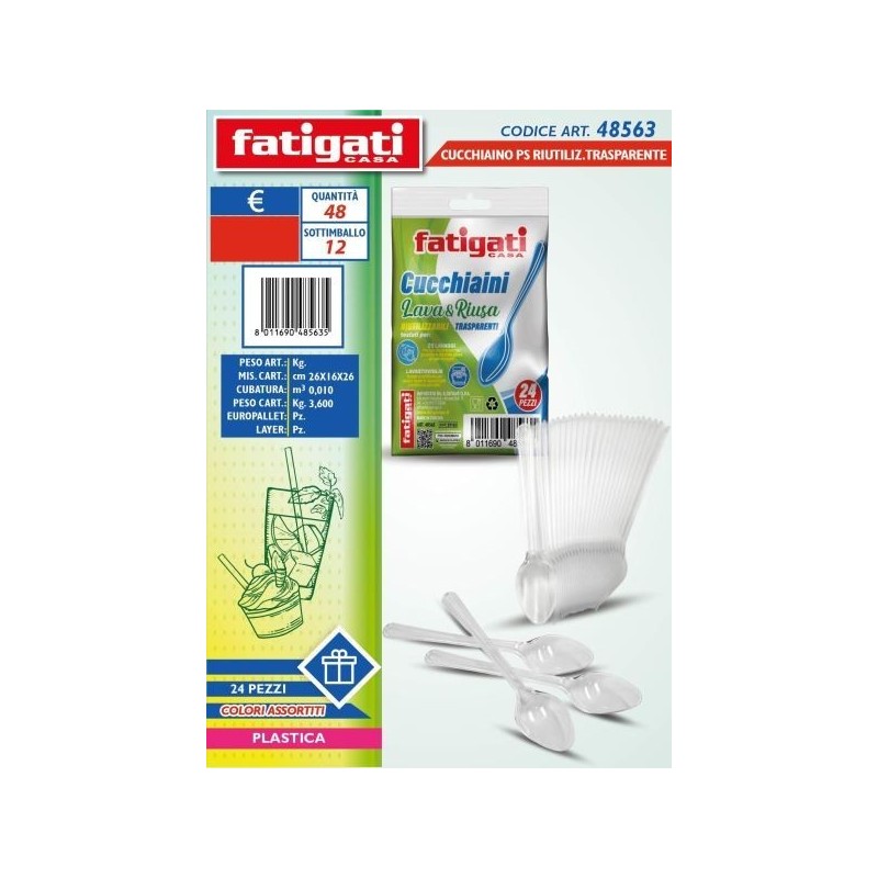 CUCCHIANO PlS RIUTILIZZABILE TREASP. 24PZ