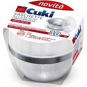 CUKI VASCHETTE ALLUMINIO...