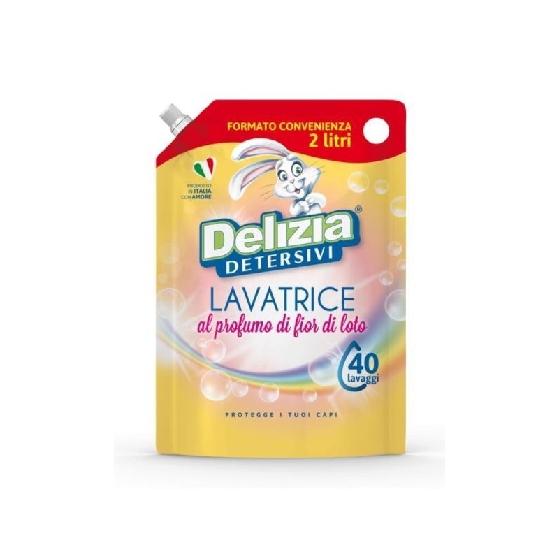 DELIZIA LAVATRICE LIQ. ECORICARICA FIOR DI LOTO 2 LT