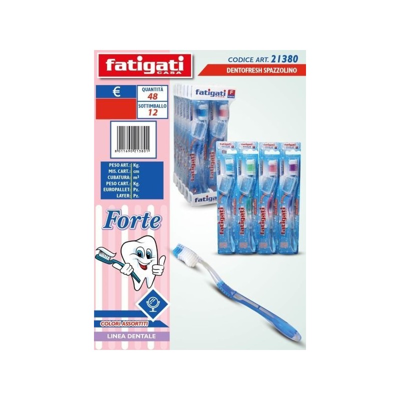 DENTOFRESH SPAZZOLINO FATIGATI FORTE