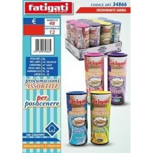 DEO SABBIA PER POSACENERE...