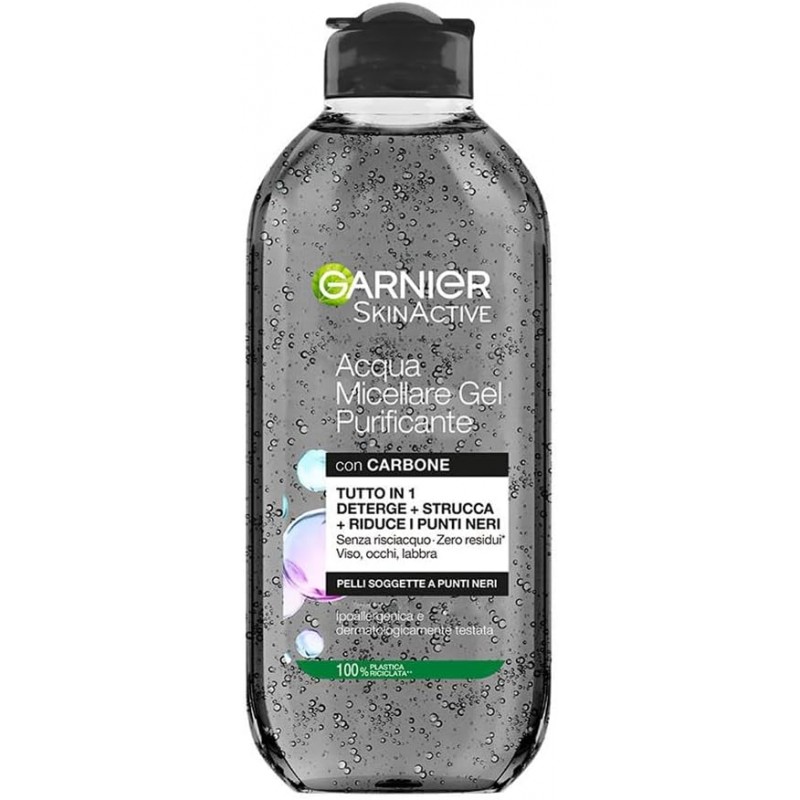 GARNIER ACQUA MICELLARE 400 ML. CARBONE