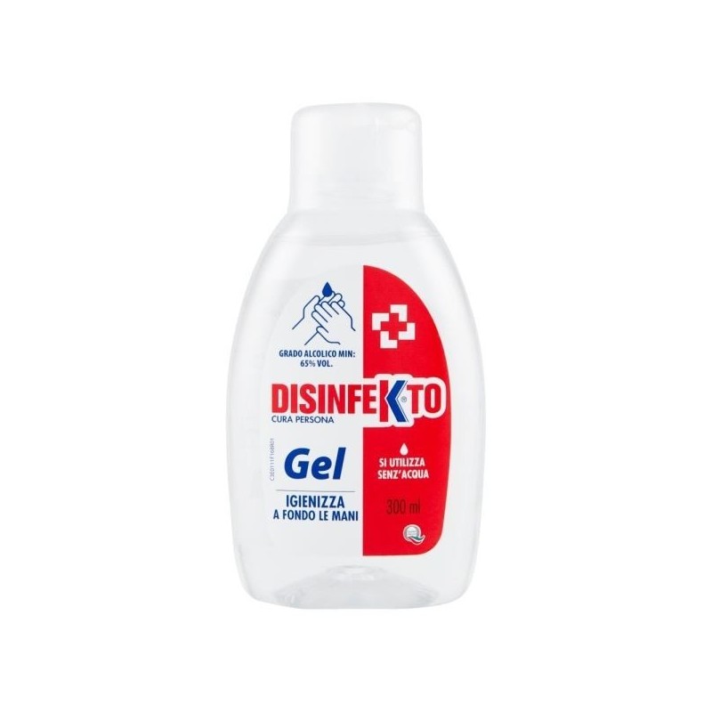 DISINFEKTO GEL IGIENIZZANTE MANI 300 ML