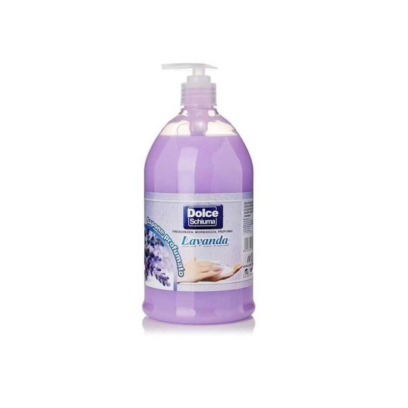 DOLCE SCHIUMA SAPONE LIQ. LAVANDA 1 LT