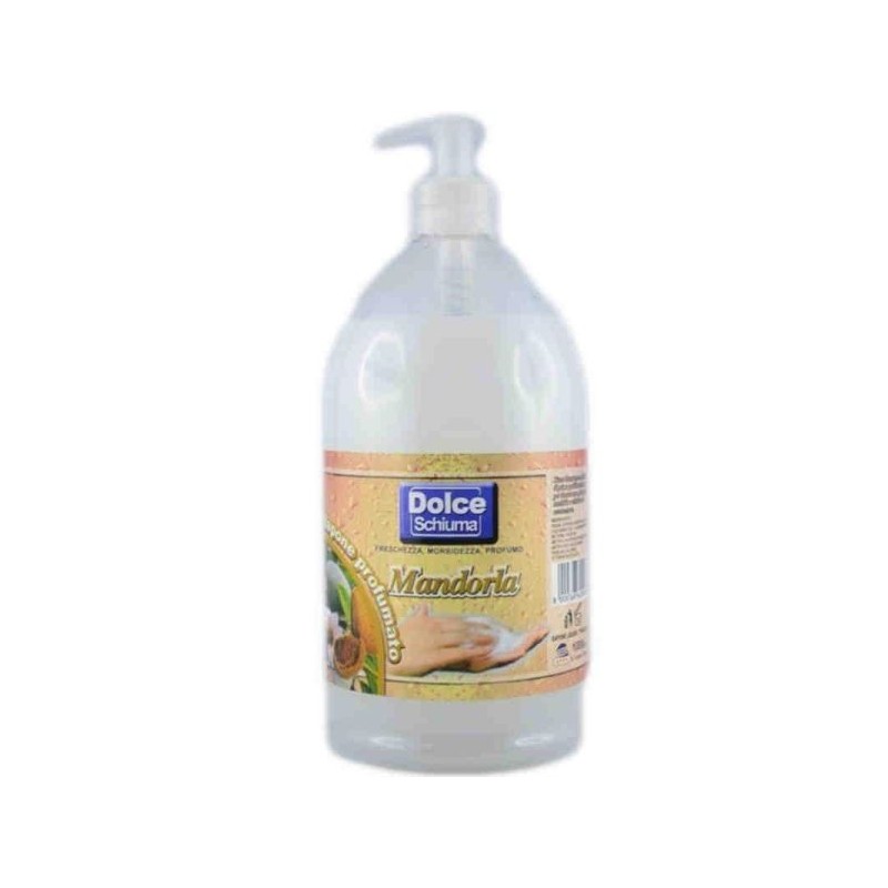 DOLCE SCHIUMA SAPONE LIQ. MANDORLA 1 LT