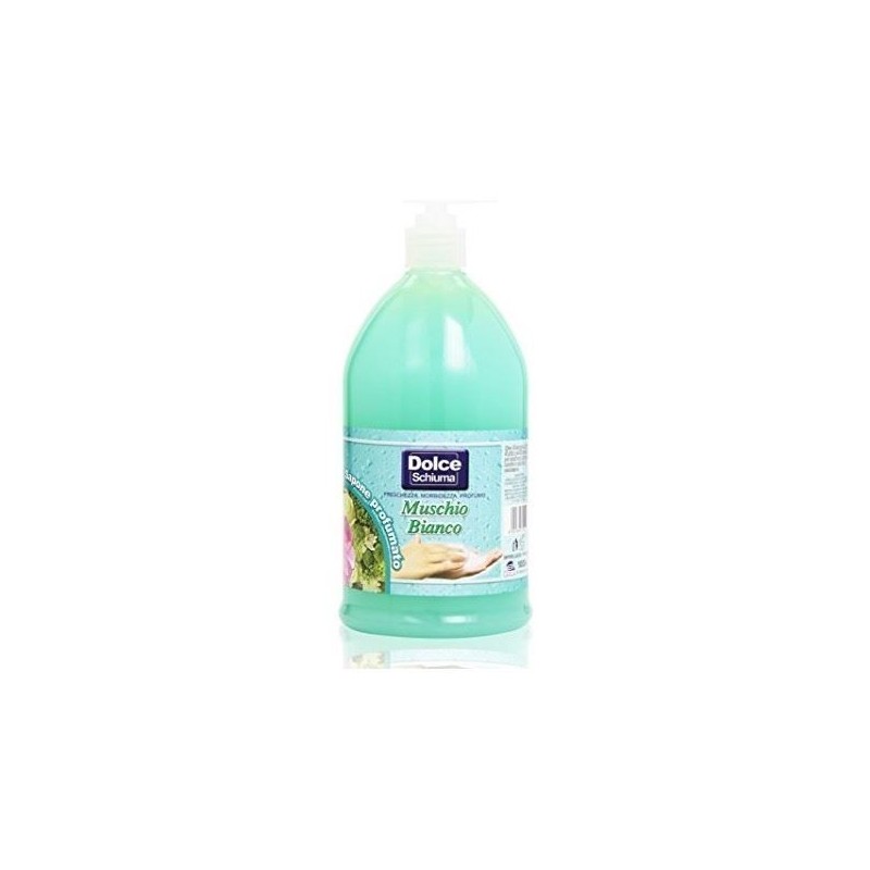 DOLCE SCHIUMA SAPONE LIQ. MUSCHIO BIANCO 1 LT