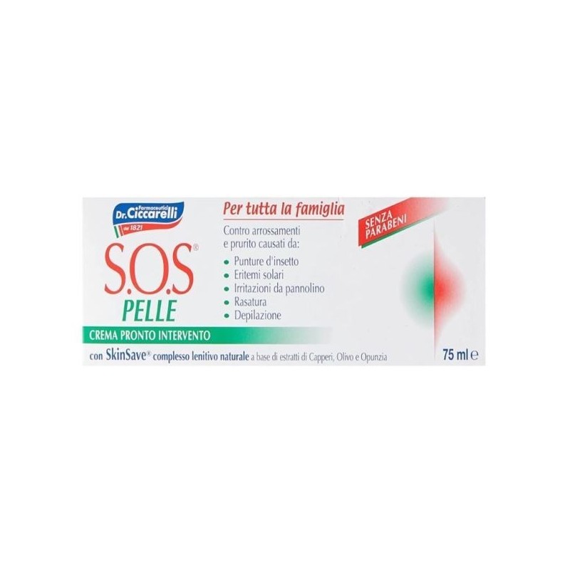 DR.CICCARELLI S.O.S.PELLE CREMA PRONTO INTERVENTO 75 ML