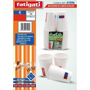 ECOLIFE BICCHIERI DI CARTA...