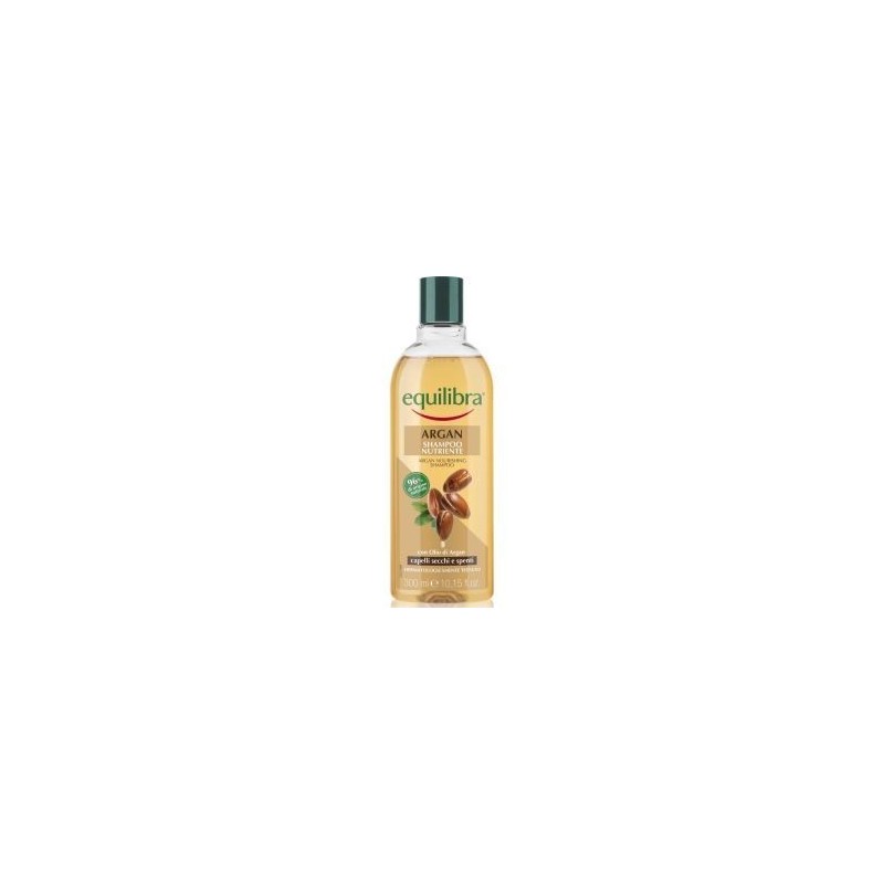 EQUILIBRA SHAMPOO ARGAN NUTRIENTE CAP. SECCHI E SPENTI 300 ML