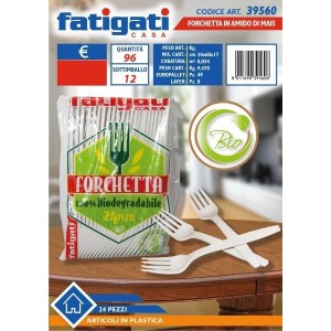 FORCHETTE BIO IN AMIDO DI...